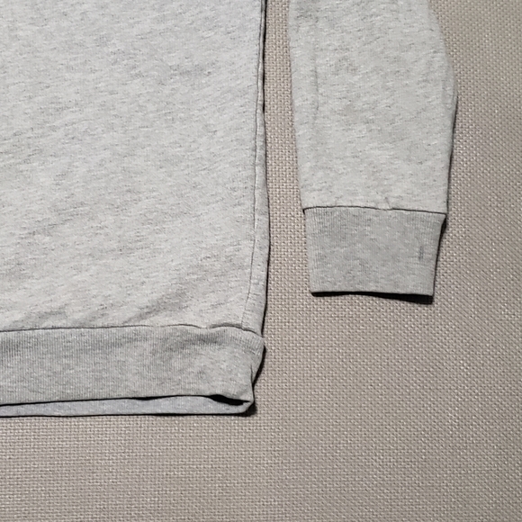 J Crew Brooklyn Grey Long Sleeve Sweatshirt Woman's Size Small 100% Cotton - Picture 6 of 11